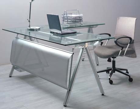 Office Desk|Glass Executive Desk|Office Furniture|Glass Executive Desk|������̨|�����칫��|�����칫̨ CG-BLBT-05