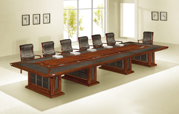 Conference Table|Solid Wood Conference Table|Office Furniture|Solid Wood Conference Table|会议台|行政会议台|会议桌|行政会议桌 CG-SWCT-15