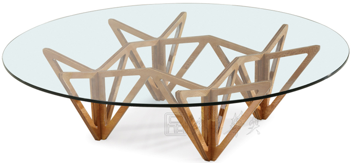 Office Sofa|Glass Tea Table|Office Furniture||实木茶几 CG-T96