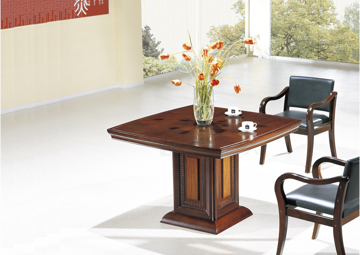 Conference Table|Solid Wood Negotiation Table|Office Furniture|Solid Wood Negotiation Table|方形台