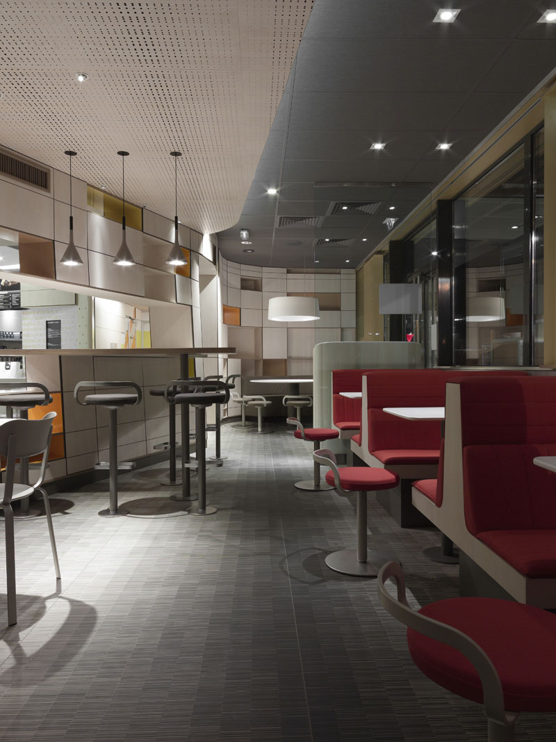 McDonald's restaurant furniture design